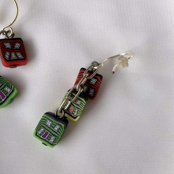 Little Houses Earrings - Picture 3 of 5